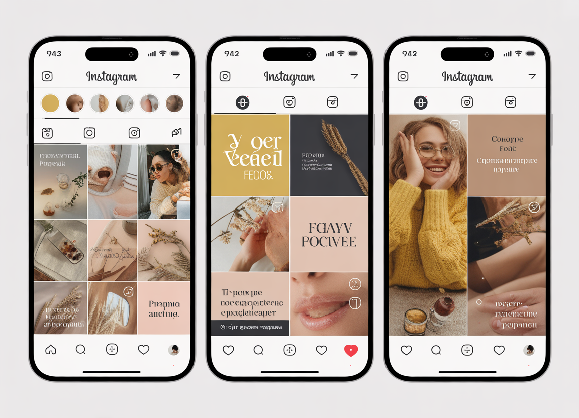 Instagram Feed Design Paket